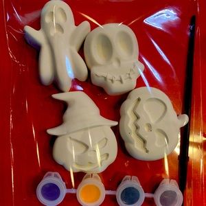 Halloween New Hand Made plaster figurines will keep your little ones entertained